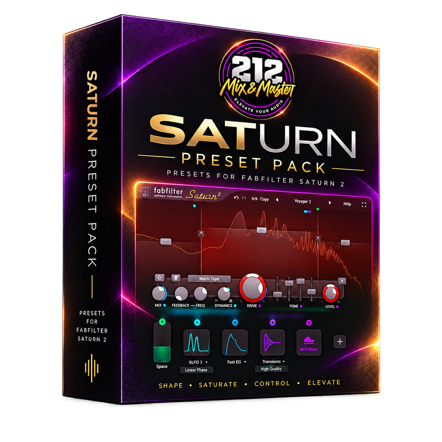 FabFilter Saturn 2 Preset Pack