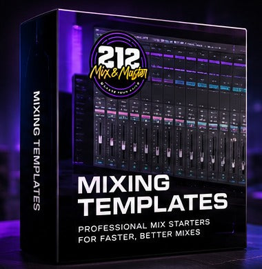 212 Mix & Master Pro Tools mixing templates
