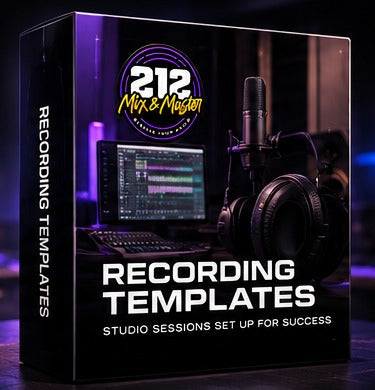 212 Mix & Master Pro Tools recording templates