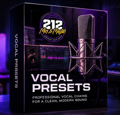 212 Mix & Master Pro Tools vocal presets